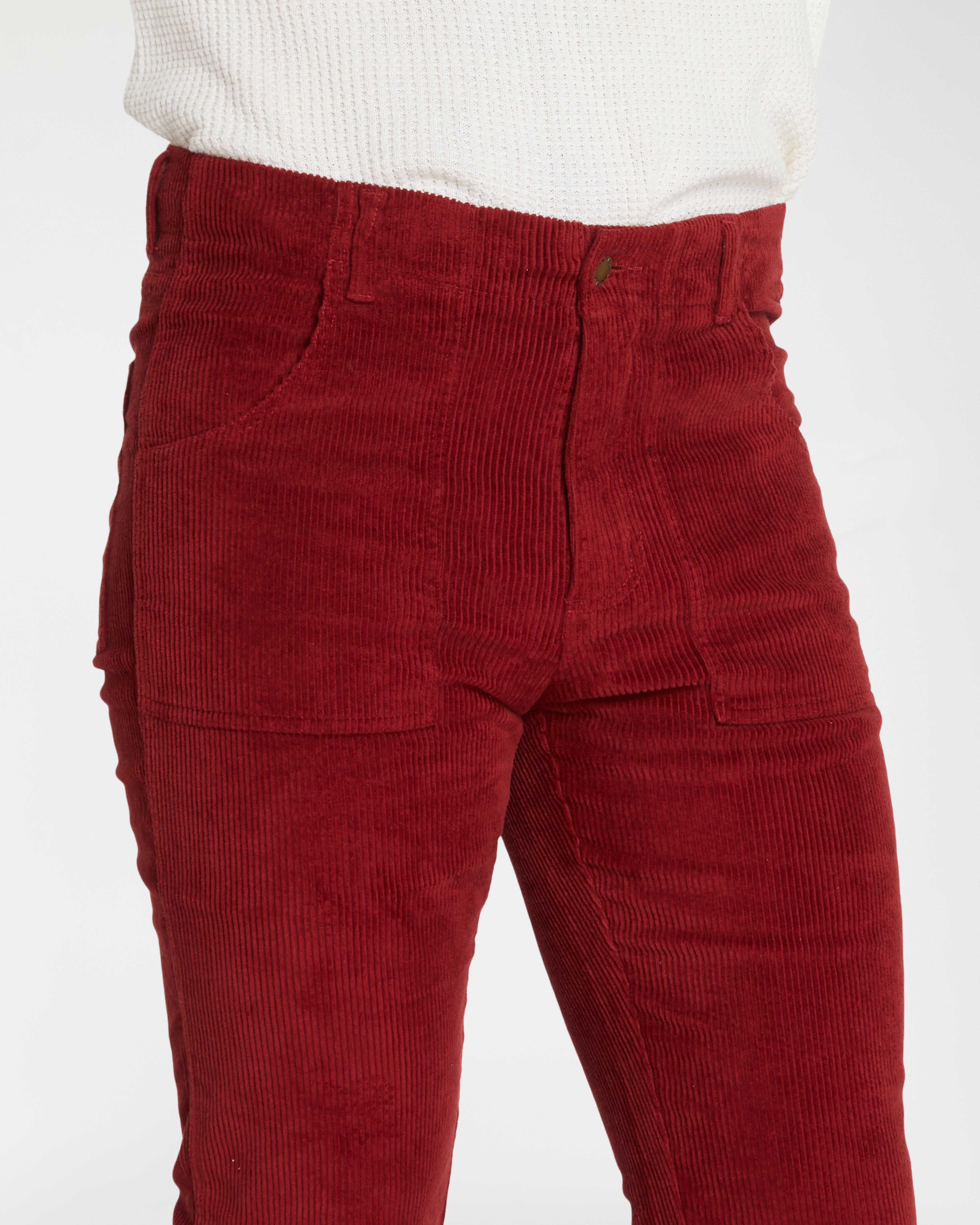 Men's Bell Bottom (Burgundy)