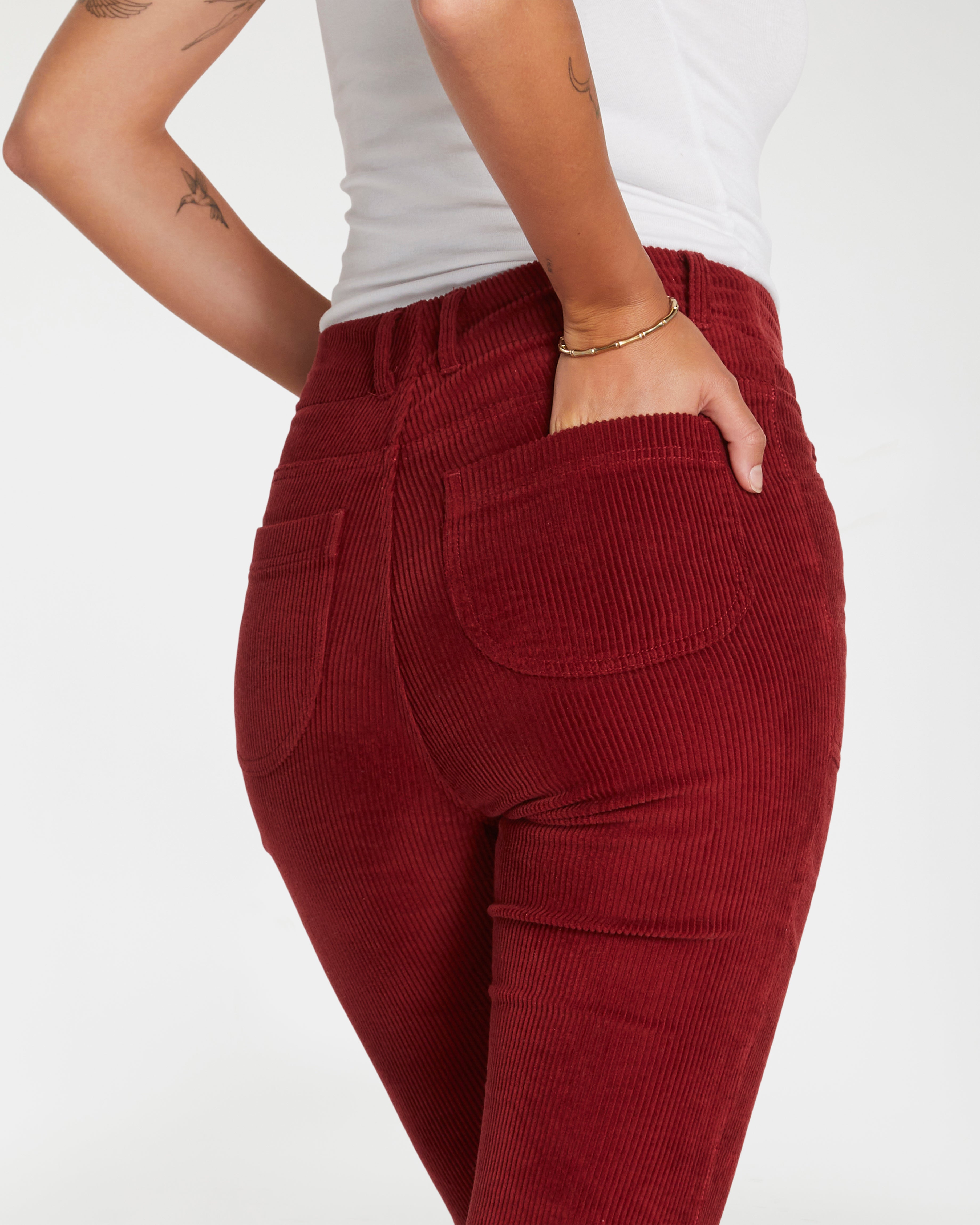 Women's Bell Bottom (Burgundy)