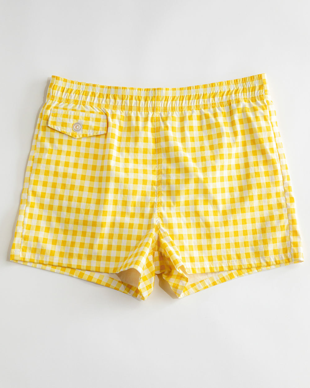 Gingham Cabana Trunk (Yellow)