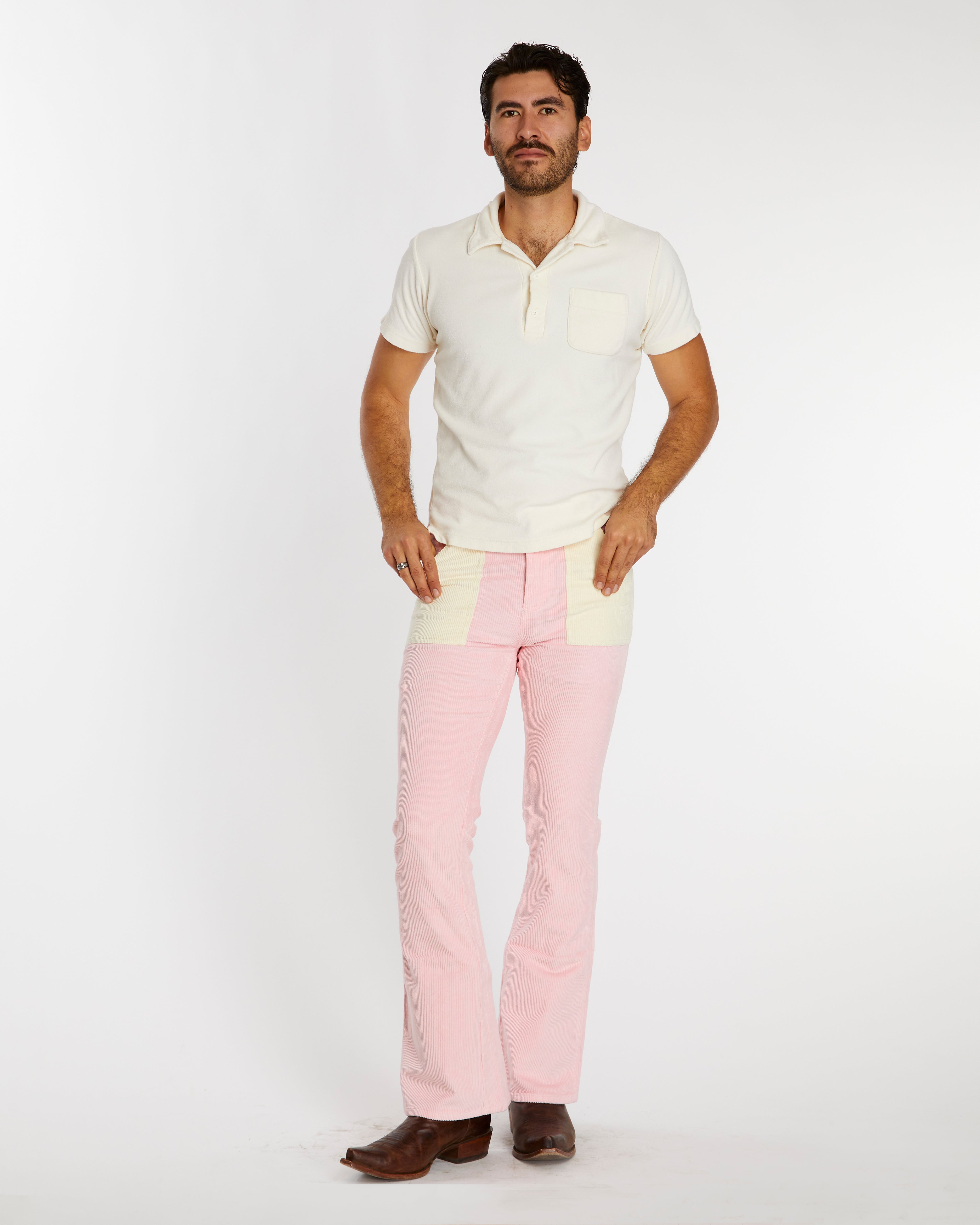 Cristian is 6'3" and wearing size 32