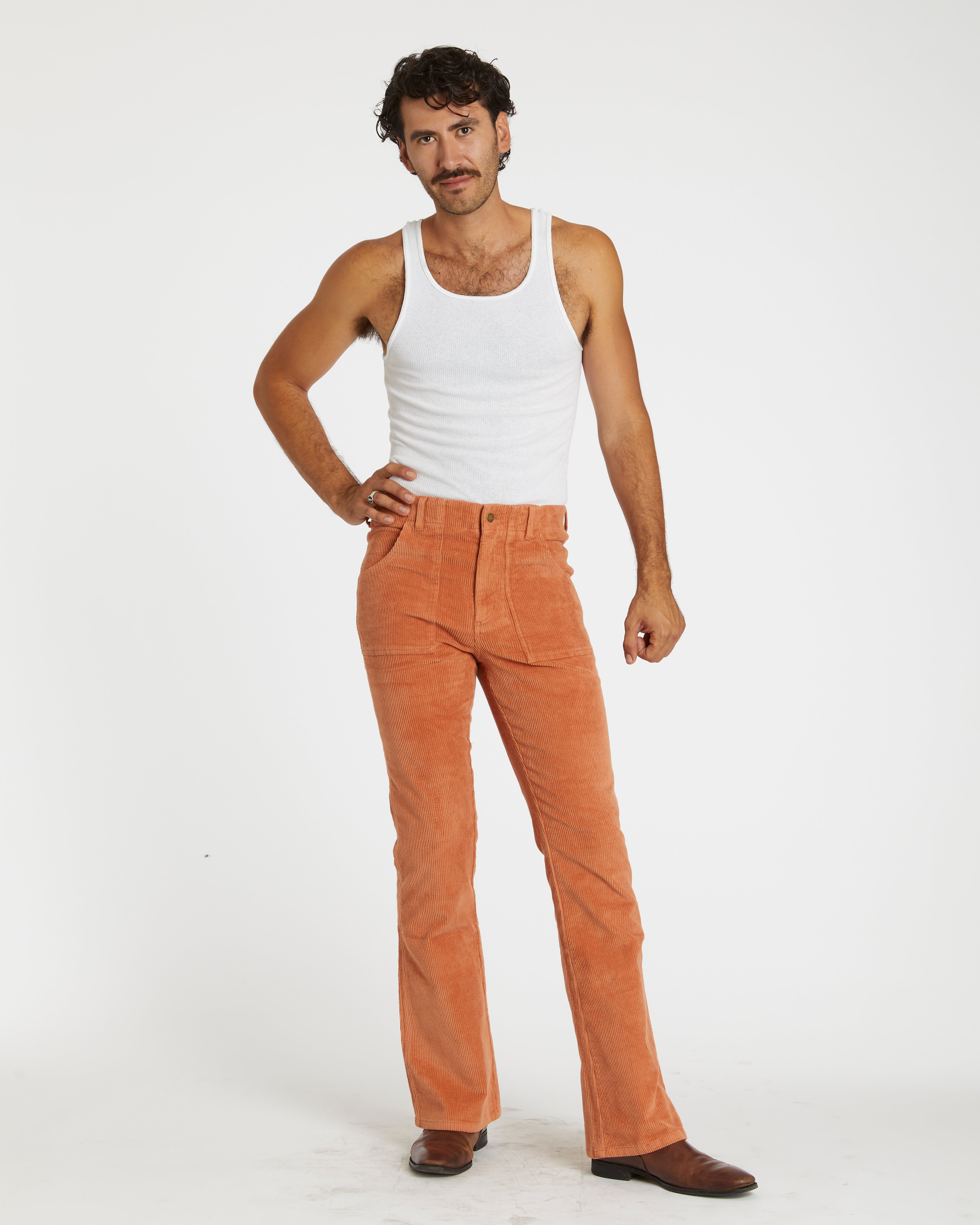Cristian is 6'3" and wearing size 32
