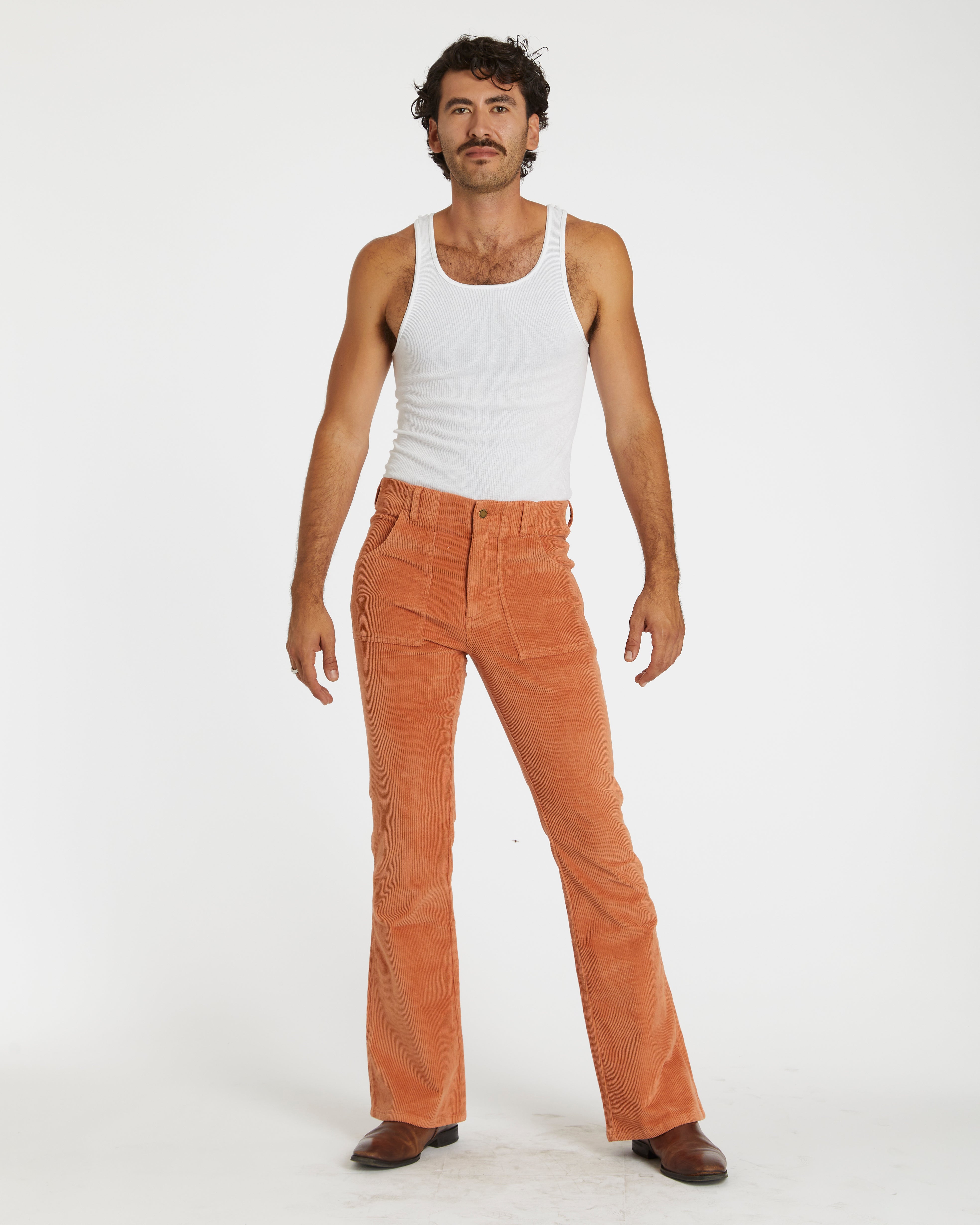 Cristian is 6'3" and wearing size 32