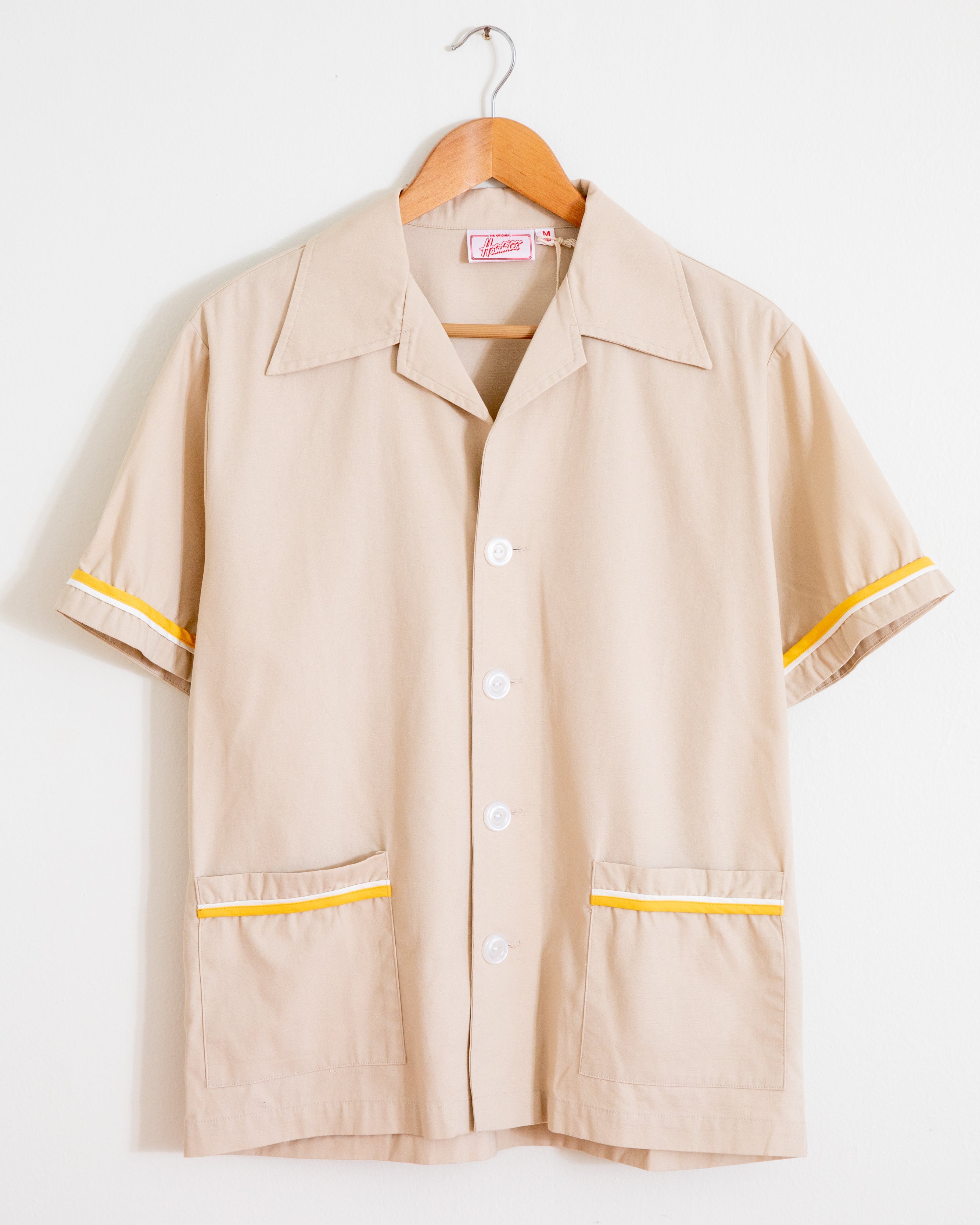 Chemise Summer Cabana (sable/or/blanc)