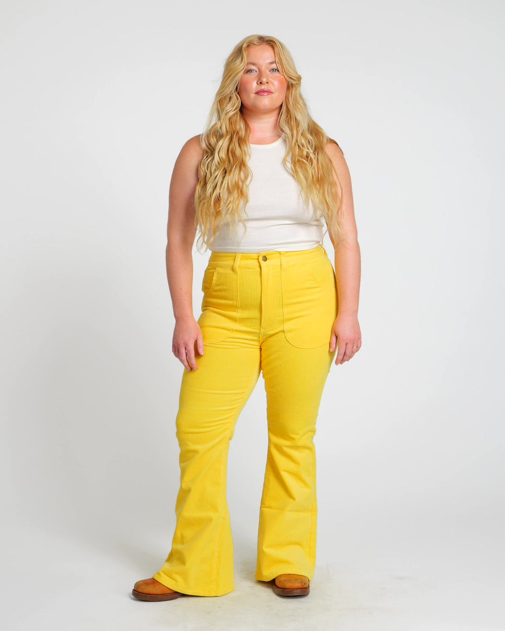 Spectrum bell bottoms yellow