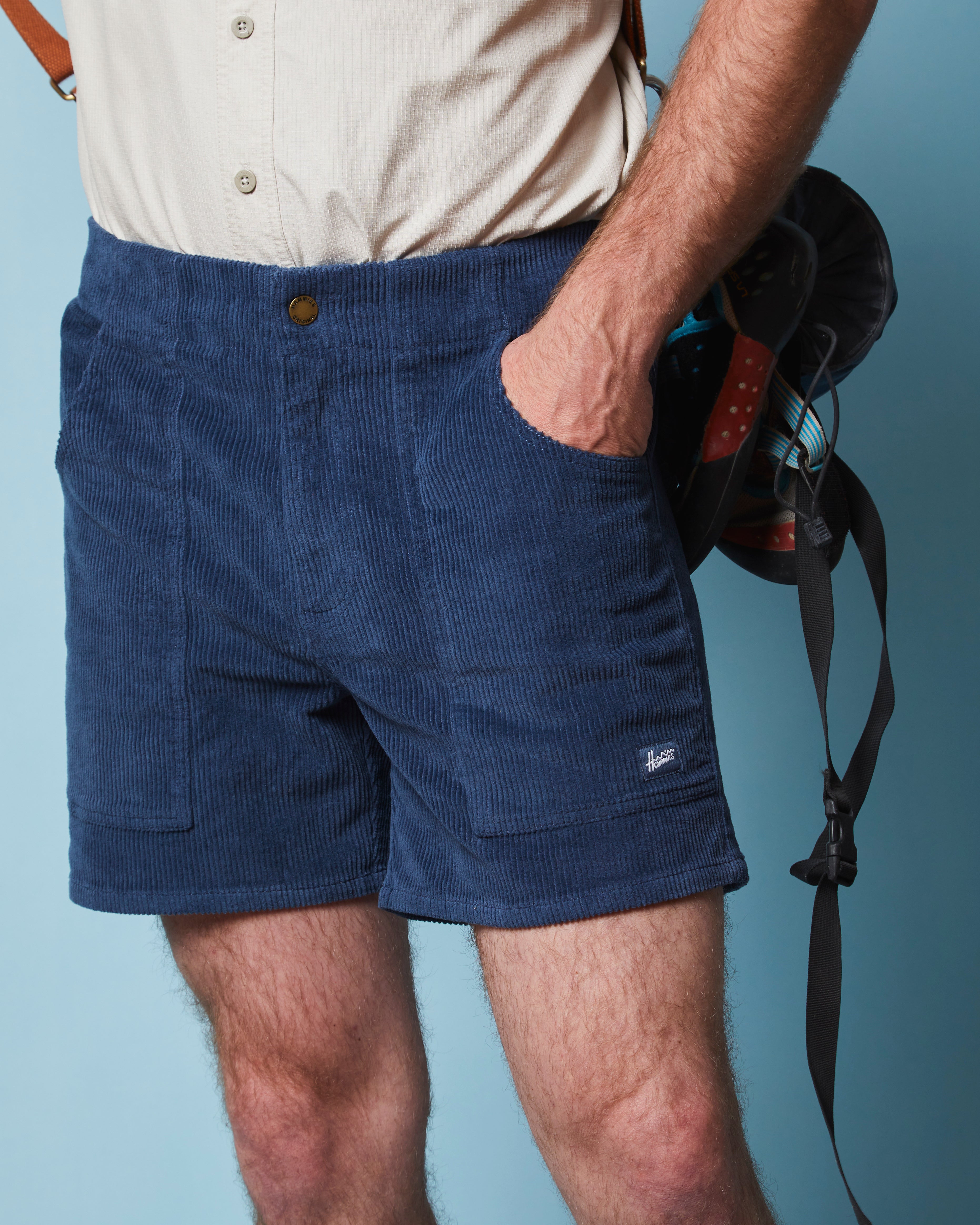 Pantalón corto de hombre (azul marino)