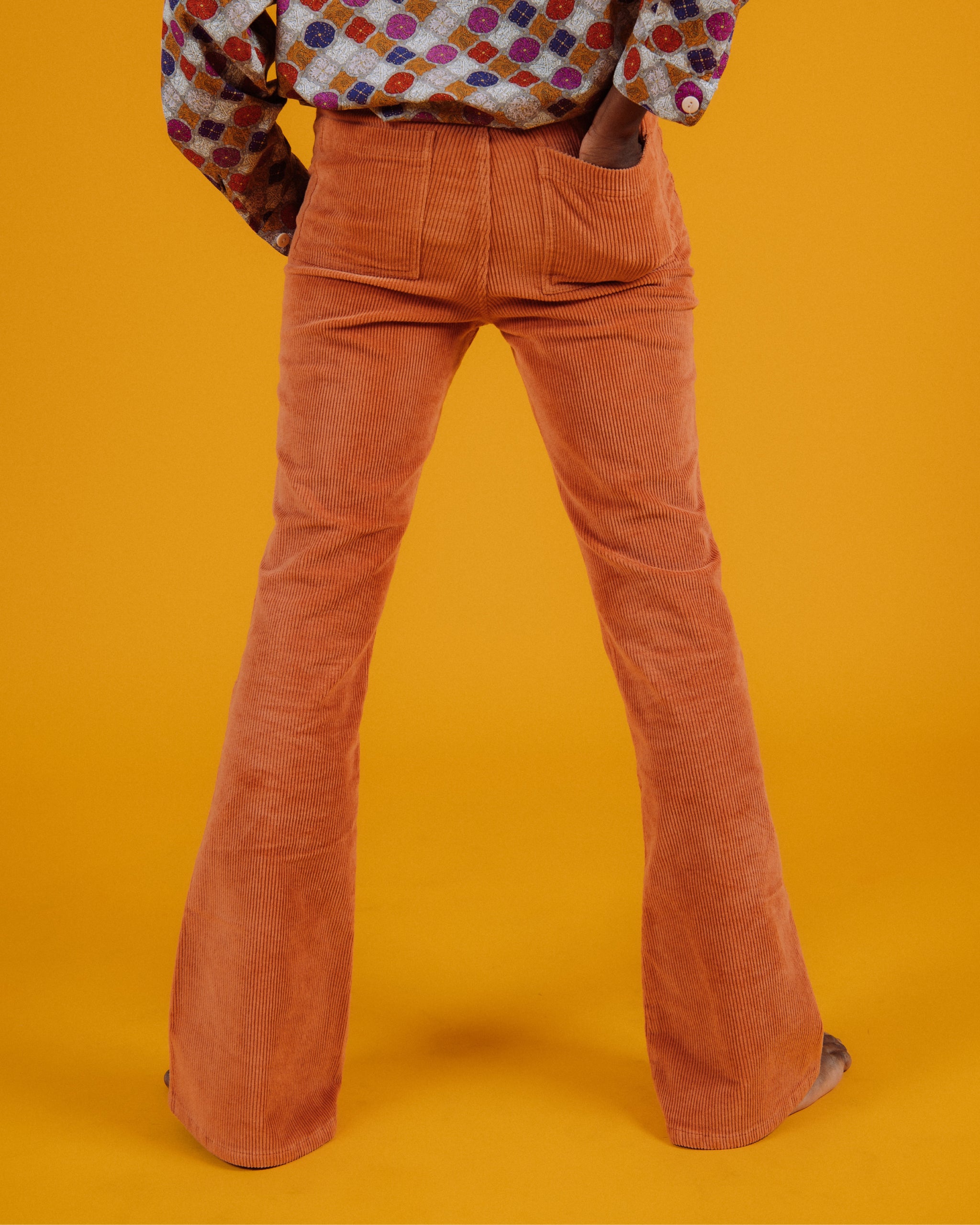 Men's Bell Bottom Pants 60s 70s Vintage Flare Formal Dress Trousers Slim  Fit SPW | eBay