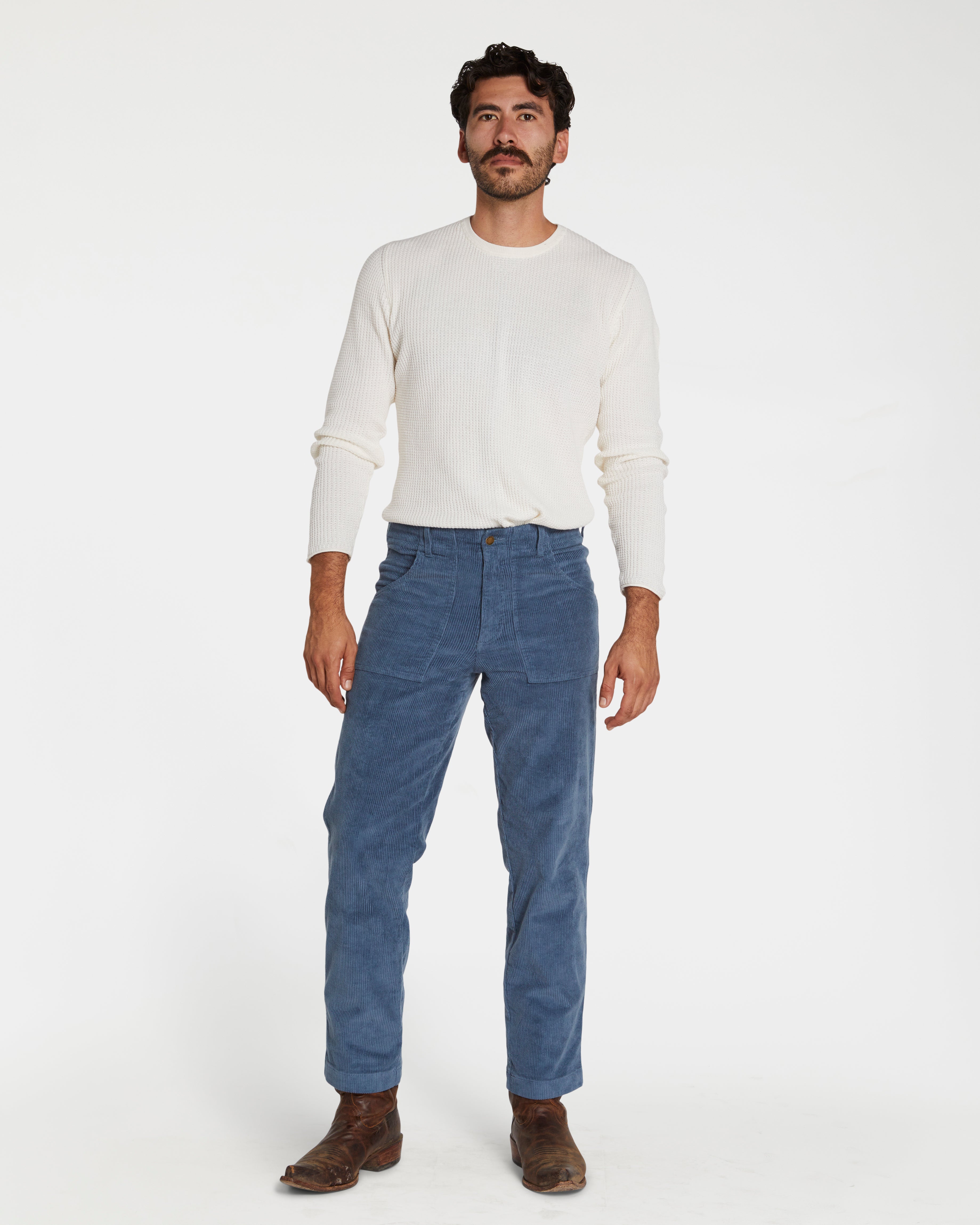 Cristian is 6'3" and wearing size 32