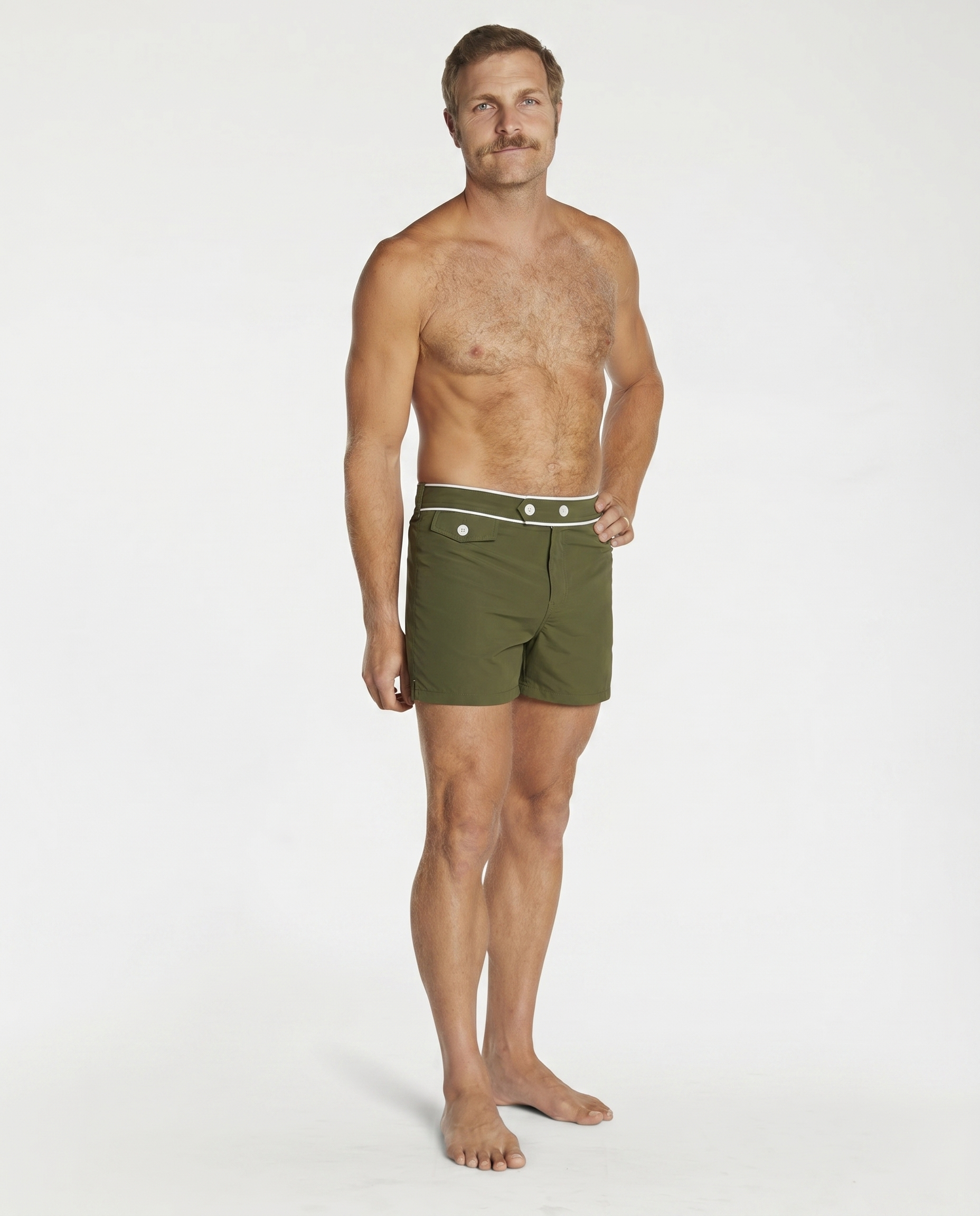 Grant is 5'11" and wearing size 32