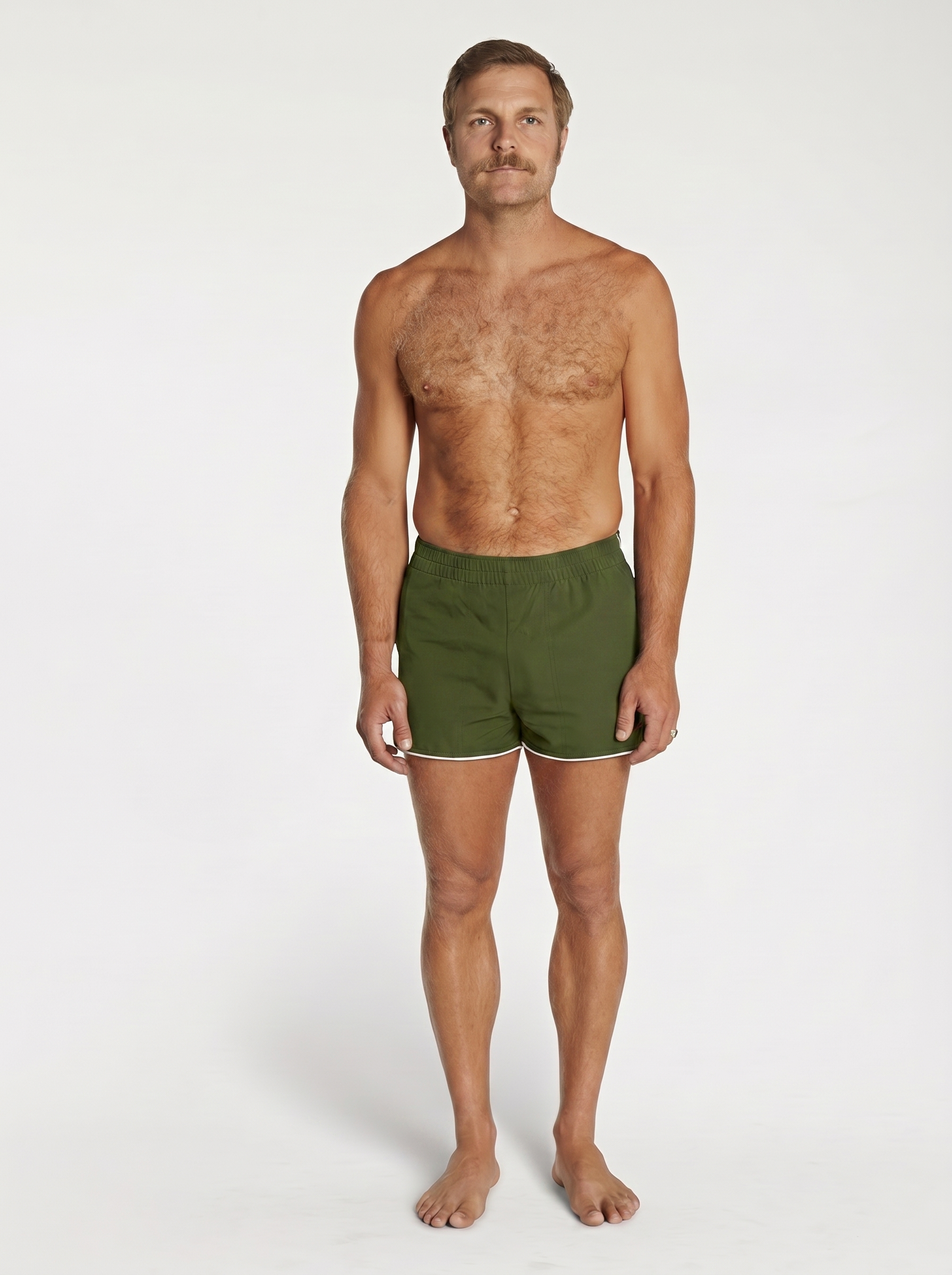 Grant is 5'11" and wearing size 32