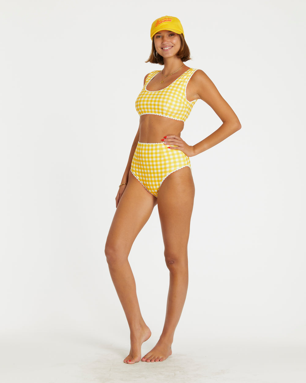 Carla is 5'10" and wearing size S