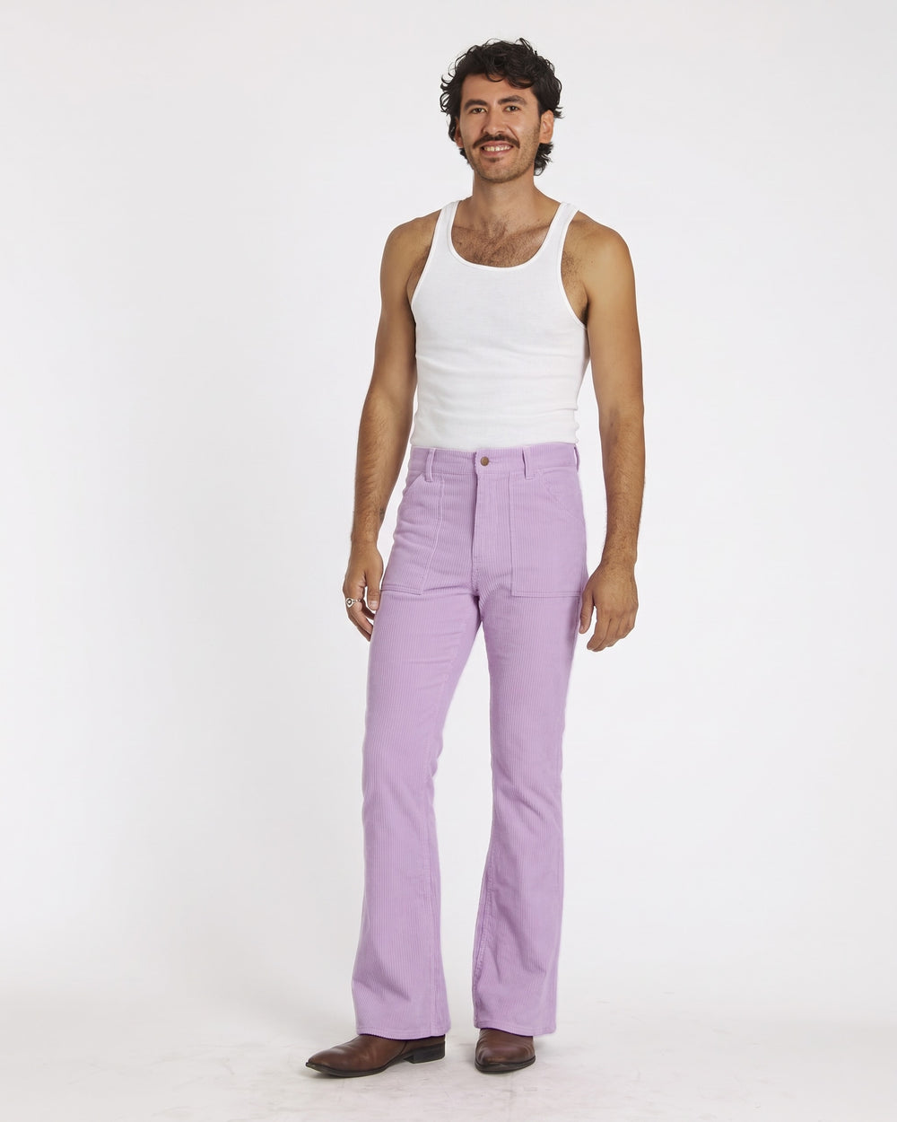 Cristian is 6'3" and wearing size 32