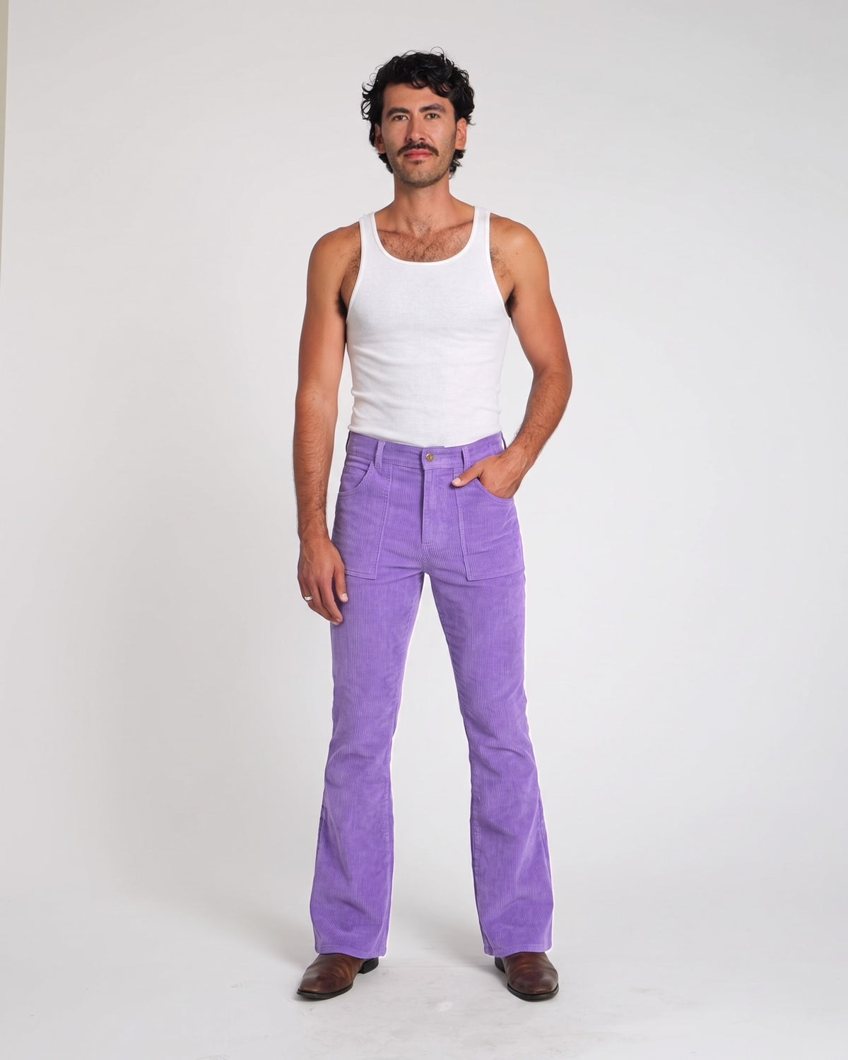 Cristian is 6'3" and wearing size 32