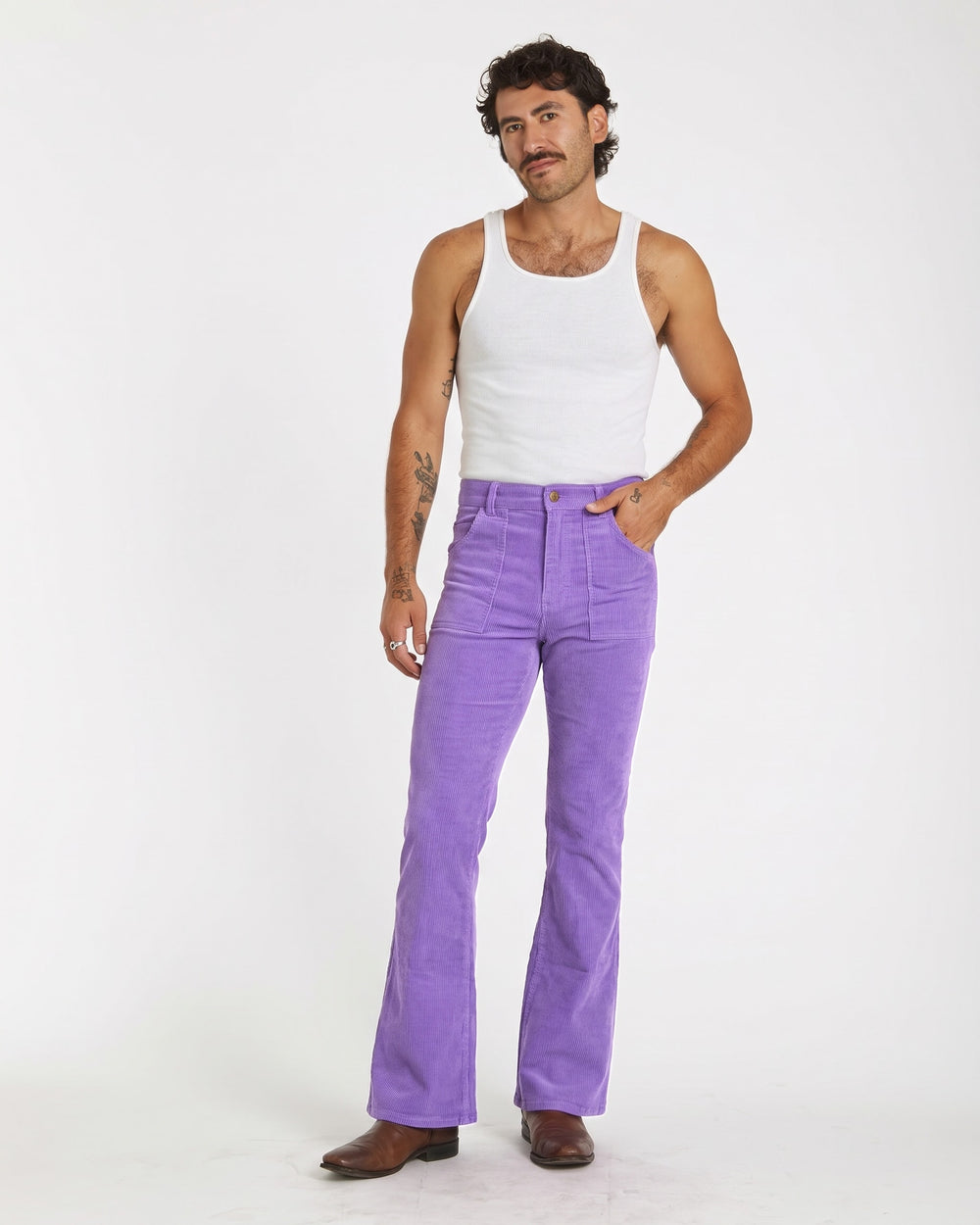 Cristian is 6'3" and wearing size 32