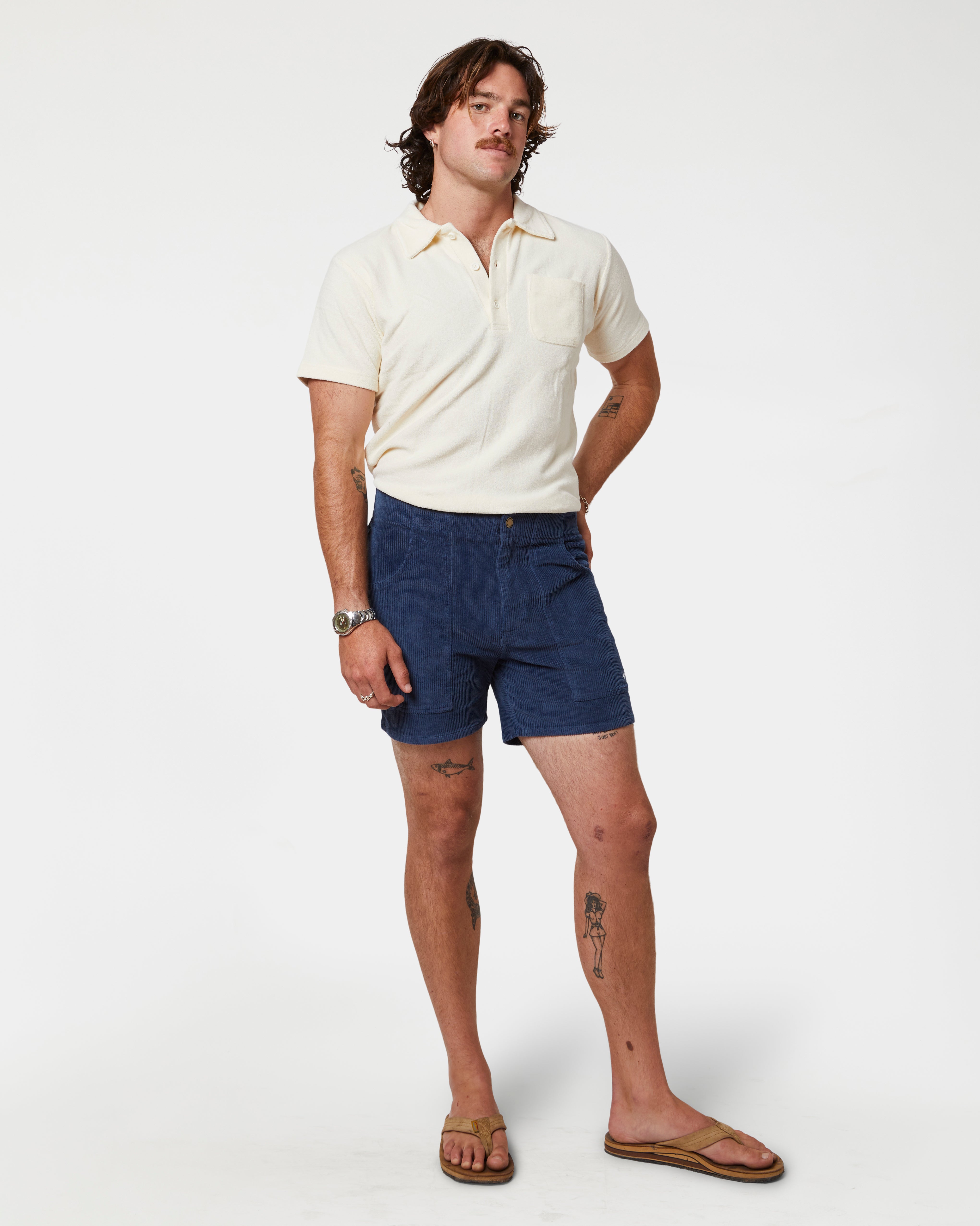 Short pour homme (bleu marine)