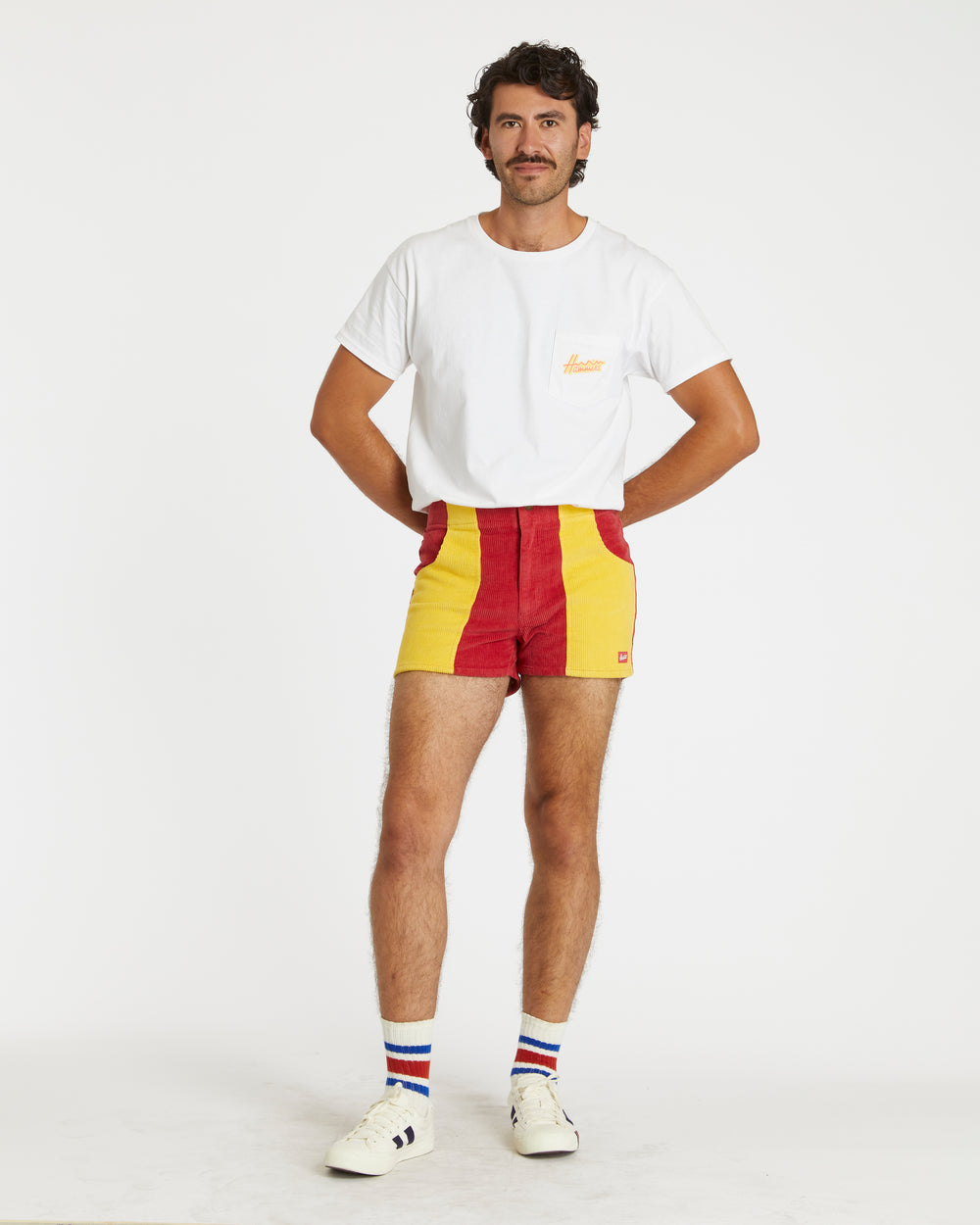 Cristian is 6'3" and wearing size 32