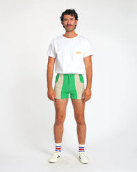 Cristian is 6'3" and wearing size 32