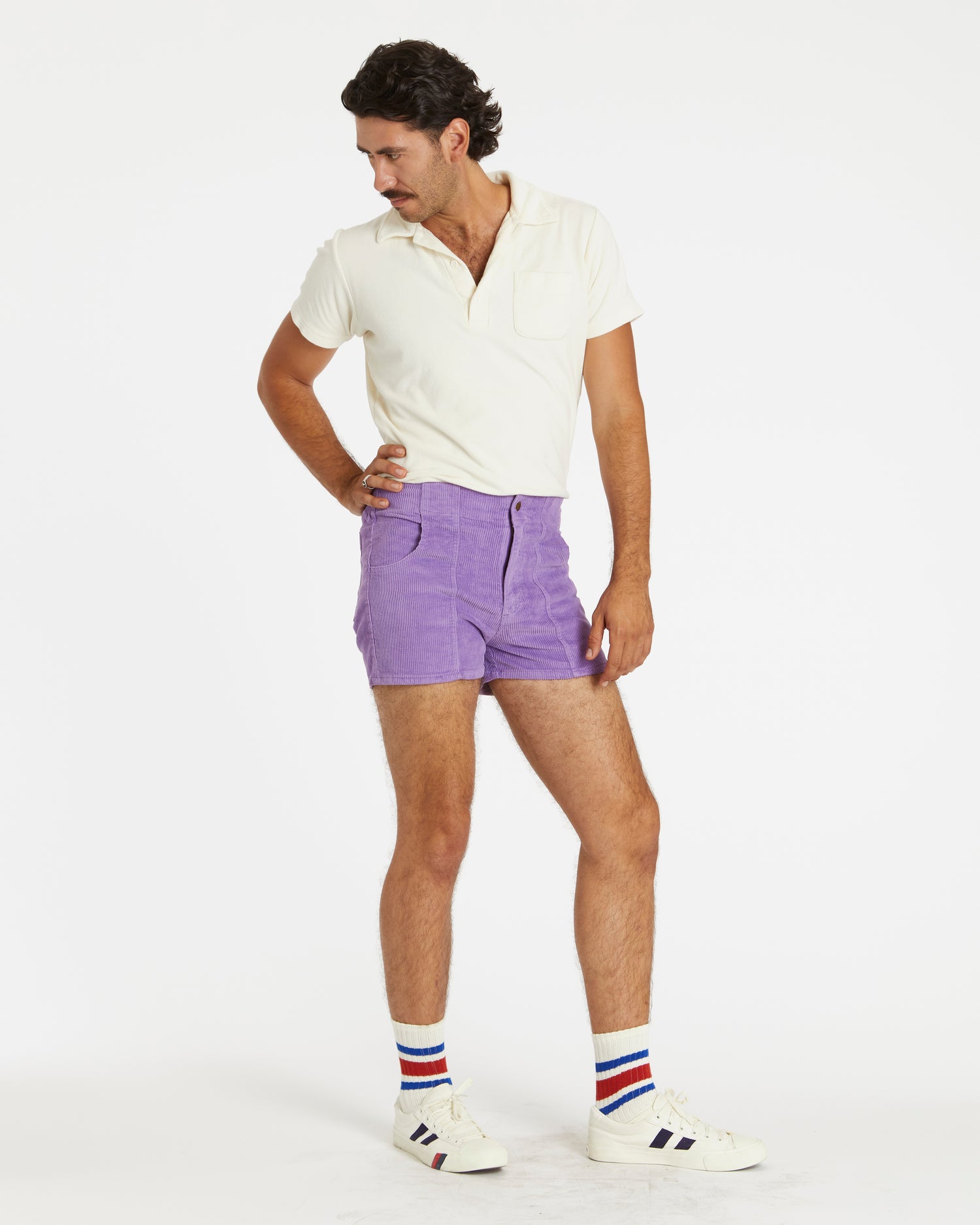 Powder Purple Hammies Shorts