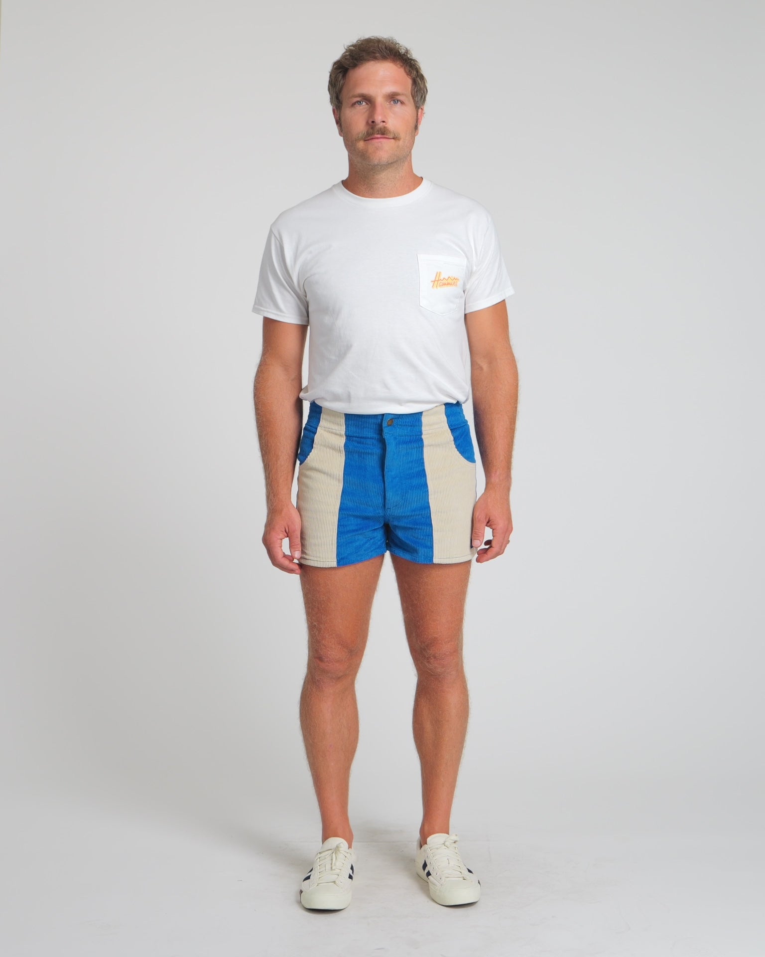 Hammies Men's Short (Blue/Sand)