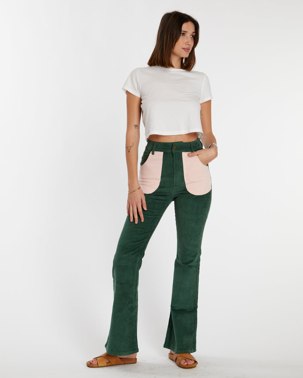 Carla is 5'10" and wearing size 26