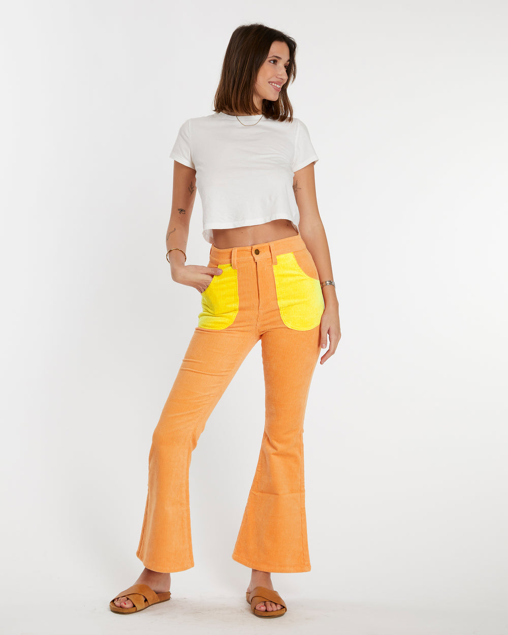Carla is 5'10" and wearing size 26