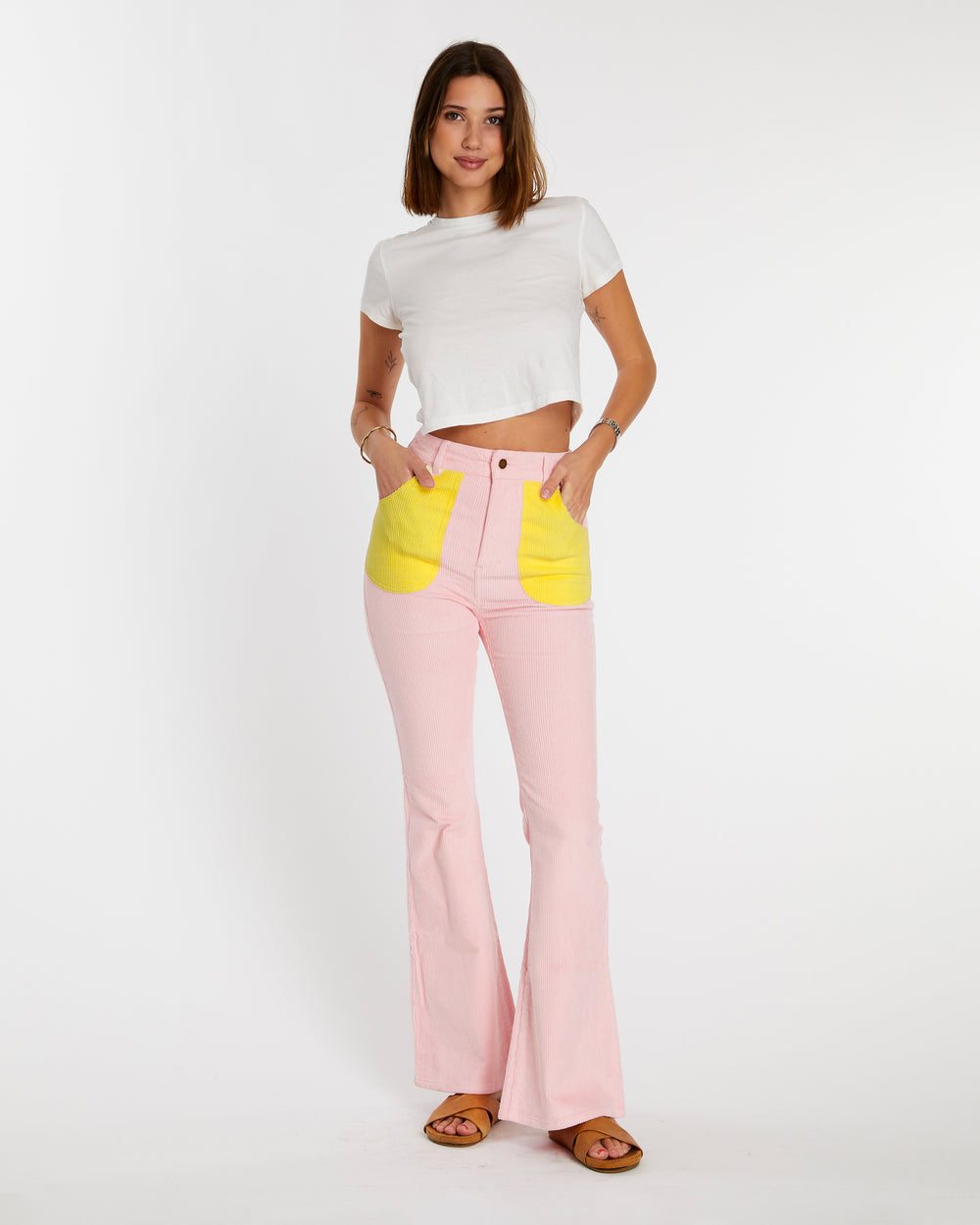 Carla is 5'10" and wearing size 26