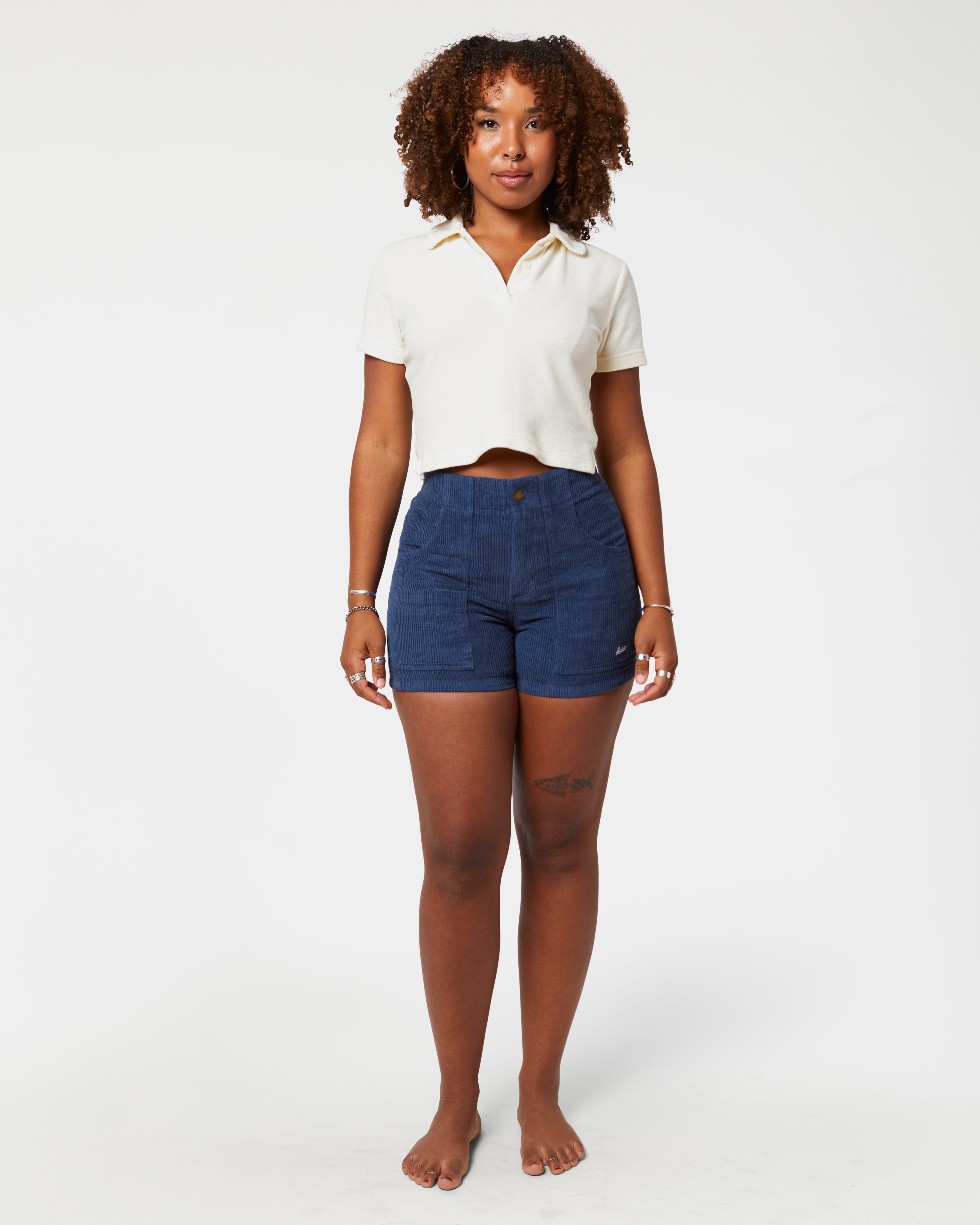 Short femme (bleu marine)
