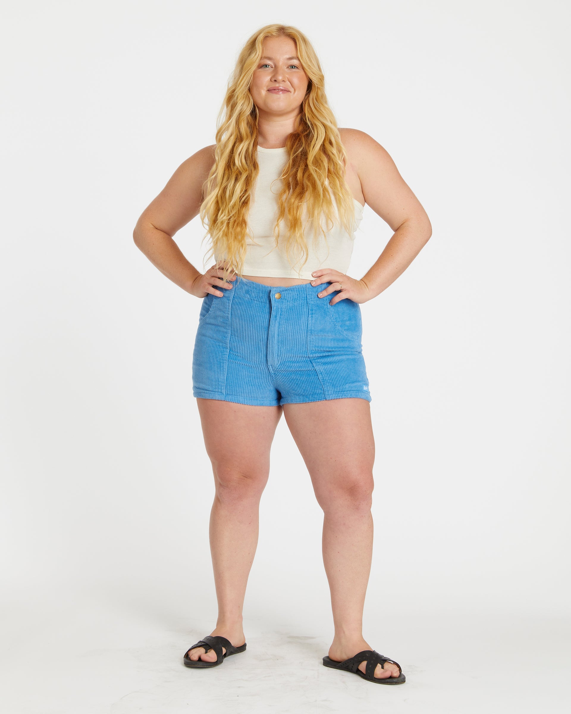 womens-short-blue-