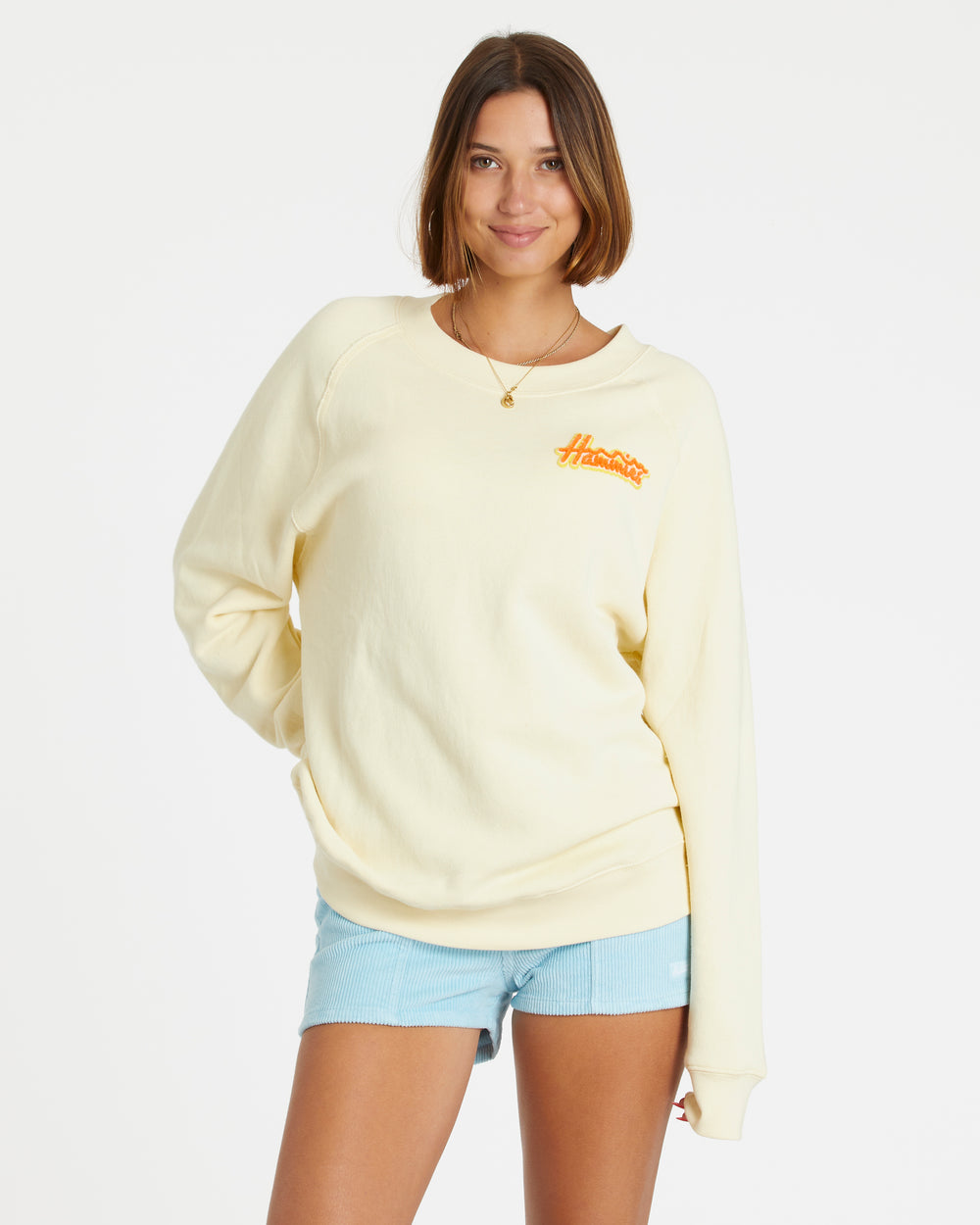 Carla is 5'10" and wearing size L