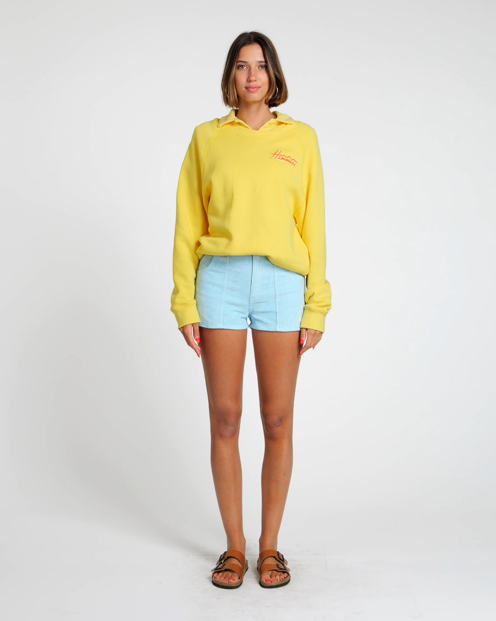 Carla is 5'10" and wearing size L